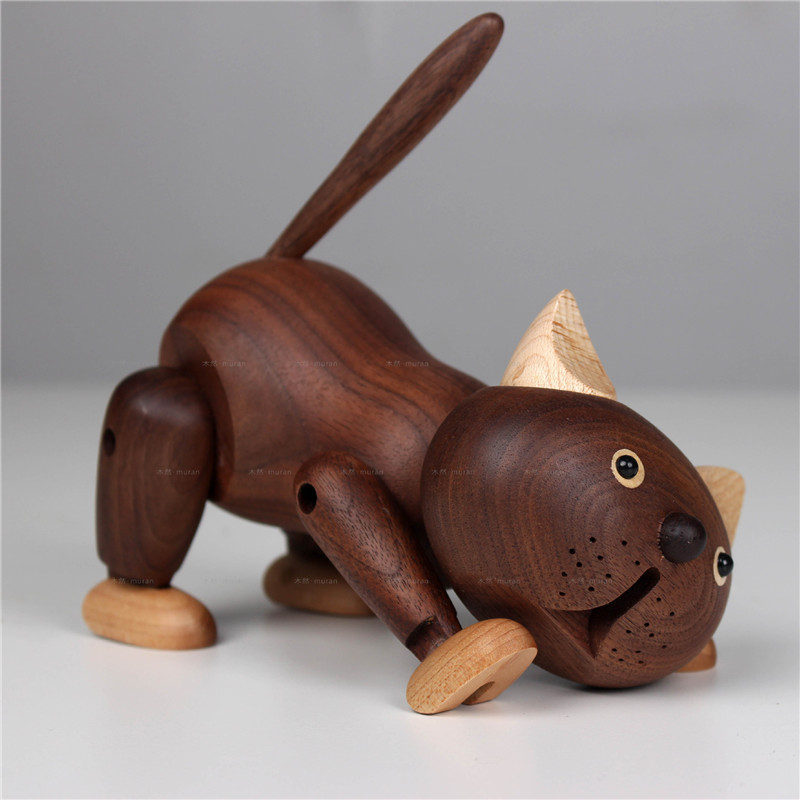 Wooden Animal Cat